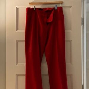 J. Crew Red Wide Leg Pants & Jumpsuits